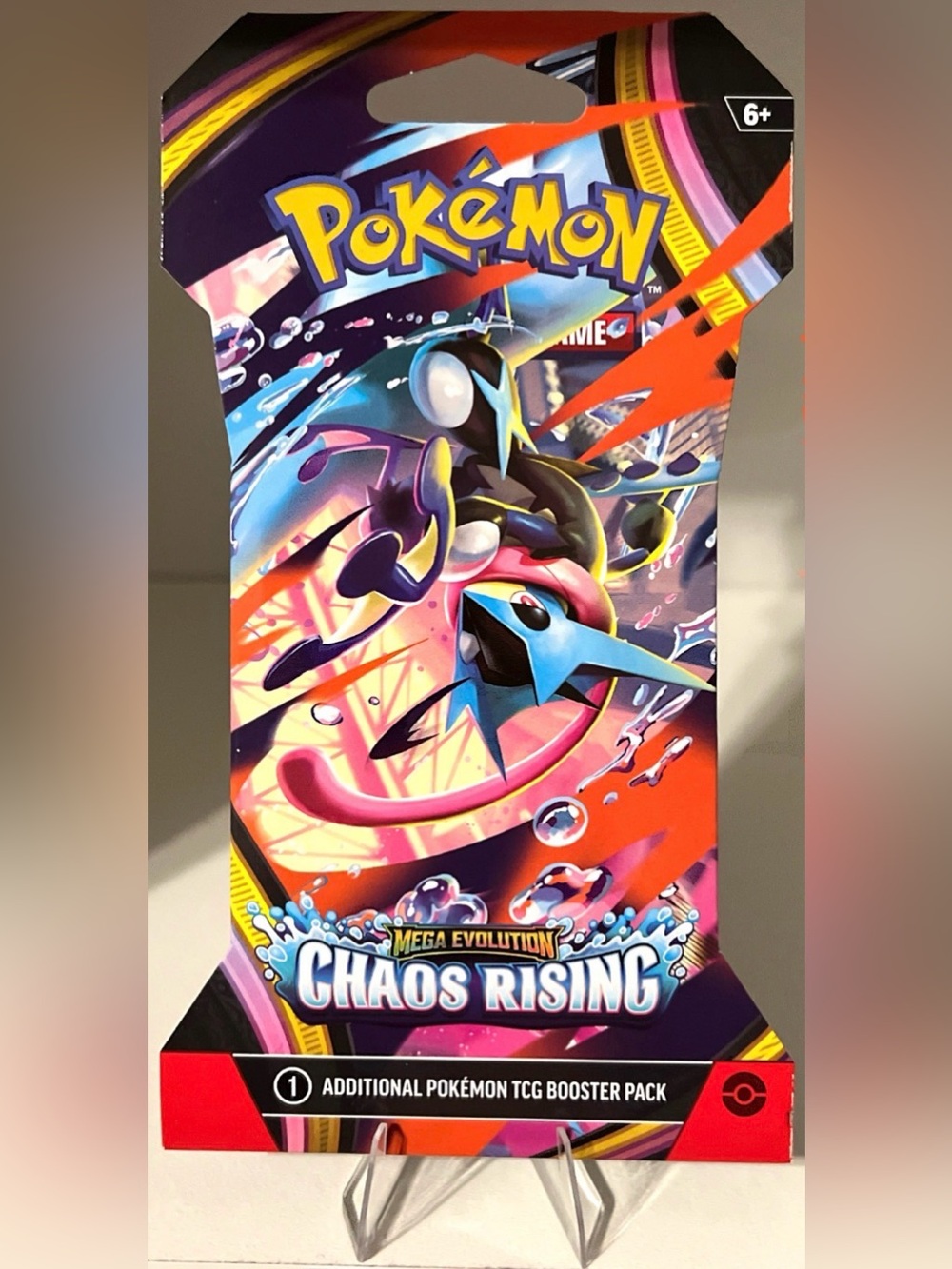 Pokémon TCG: Mega Evolution Chaos Rising - MEGA GRENINJA - 1 TCG Booster Pack